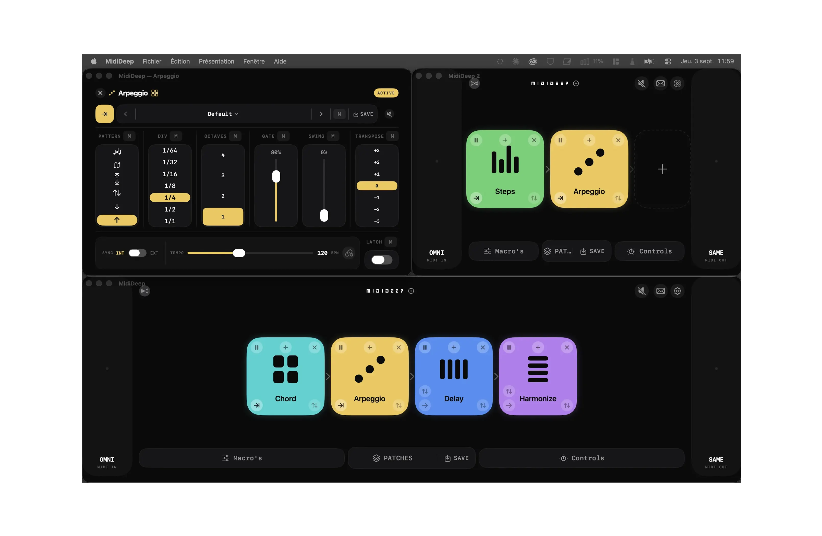 MidiDeep macOS